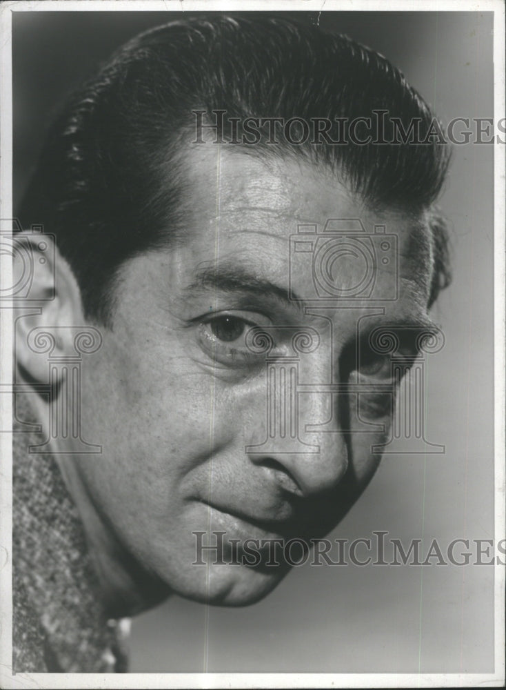 1960 Press Photo Irish character actor Jack MacGowran - Historic Images