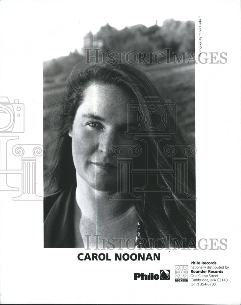 1995 Press Photo Carol Noonan Singer Songwriter - Historic Images