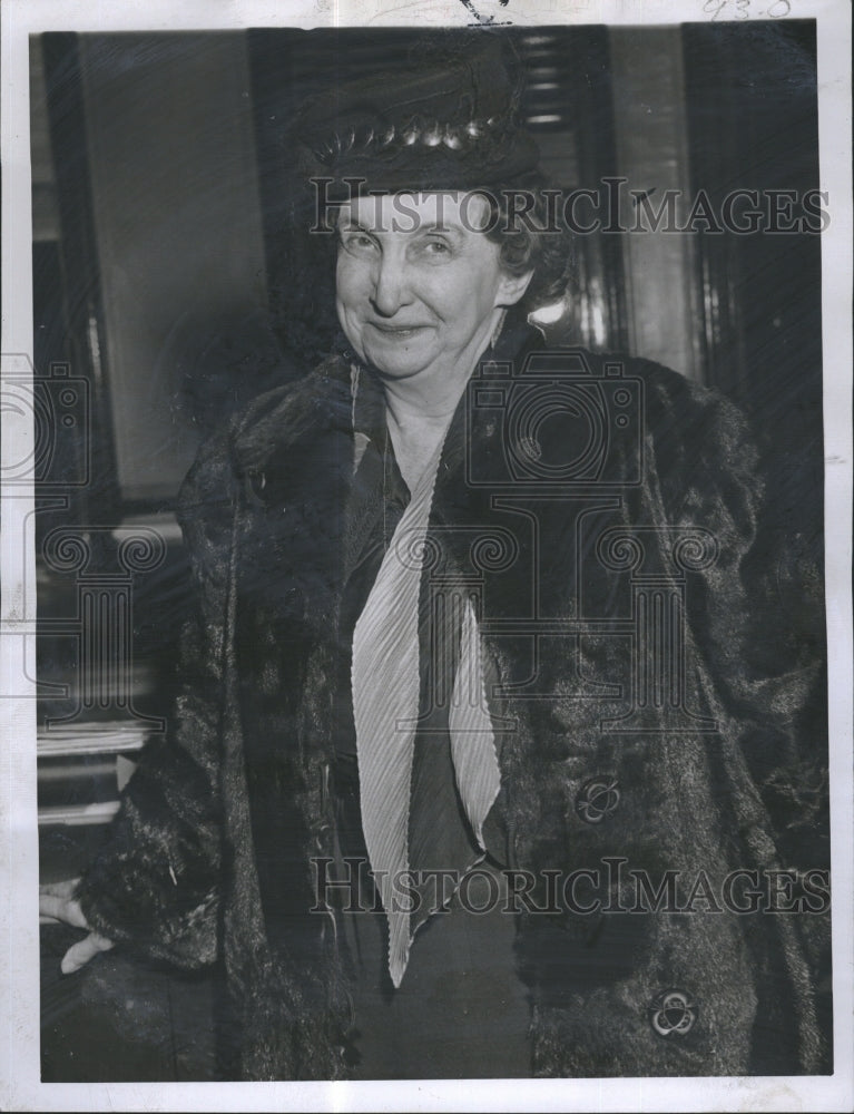 Press Photo Esta Mae Barr PR Person for Boston Fire Department - Historic Images