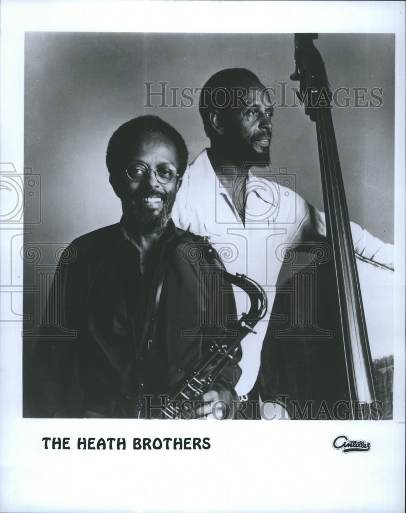 Press Photo Heath Brother American jazz group. - Historic Images