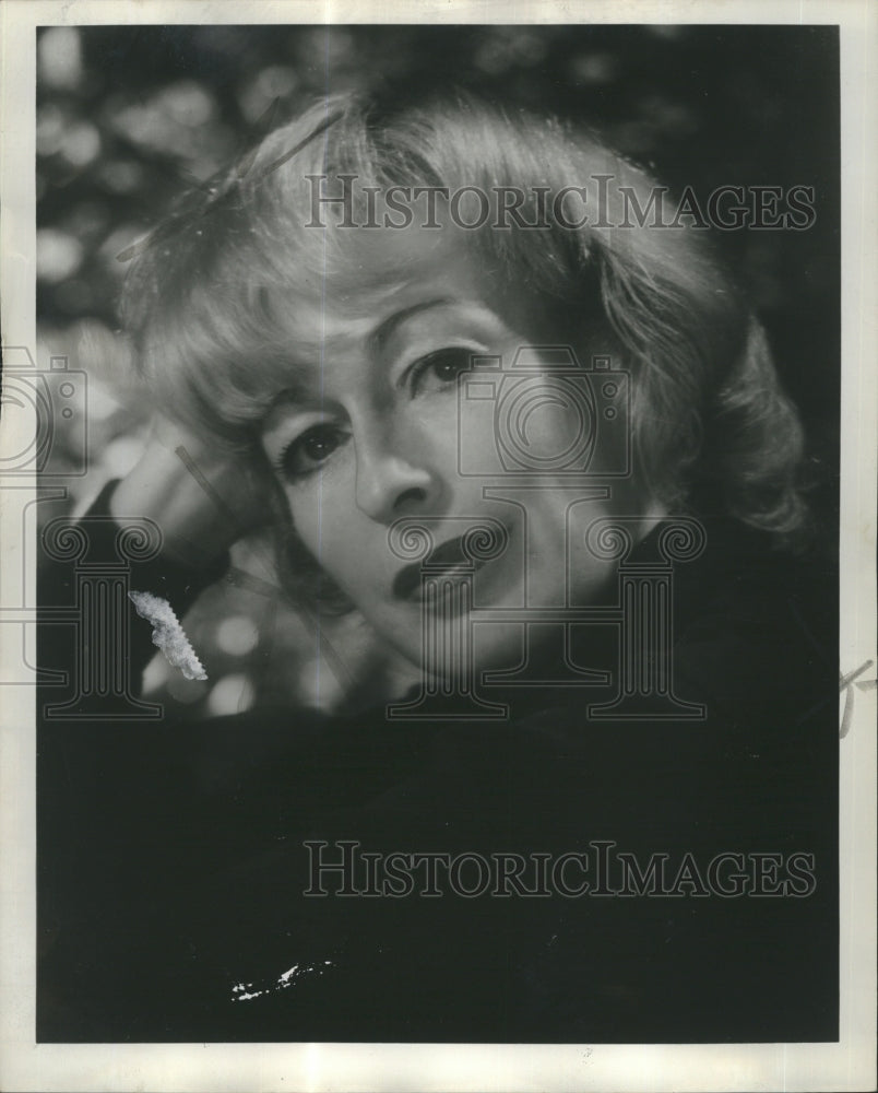 1971 Press Photo Eileen Heckart American actress of film, stage. - Historic Images