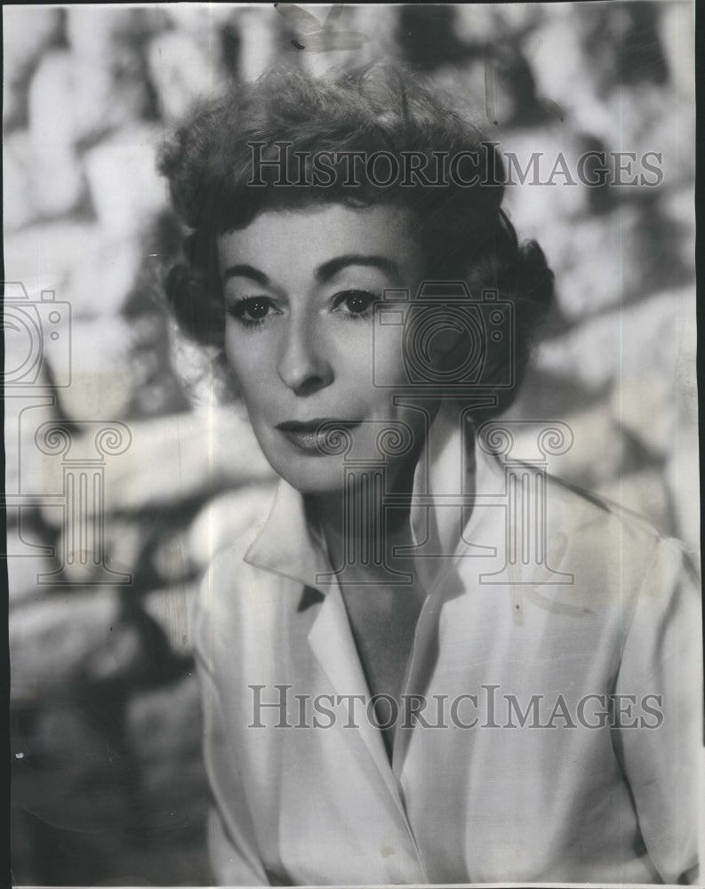 1960 Press Photo Eileen Heckart in a scene from &quot;Invitation To A March&quot; - Historic Images