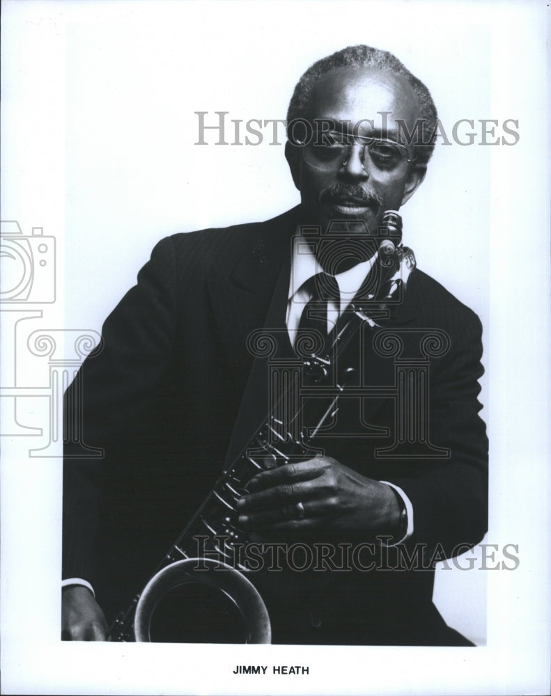 Press Photo Jimmy Heath - Historic Images