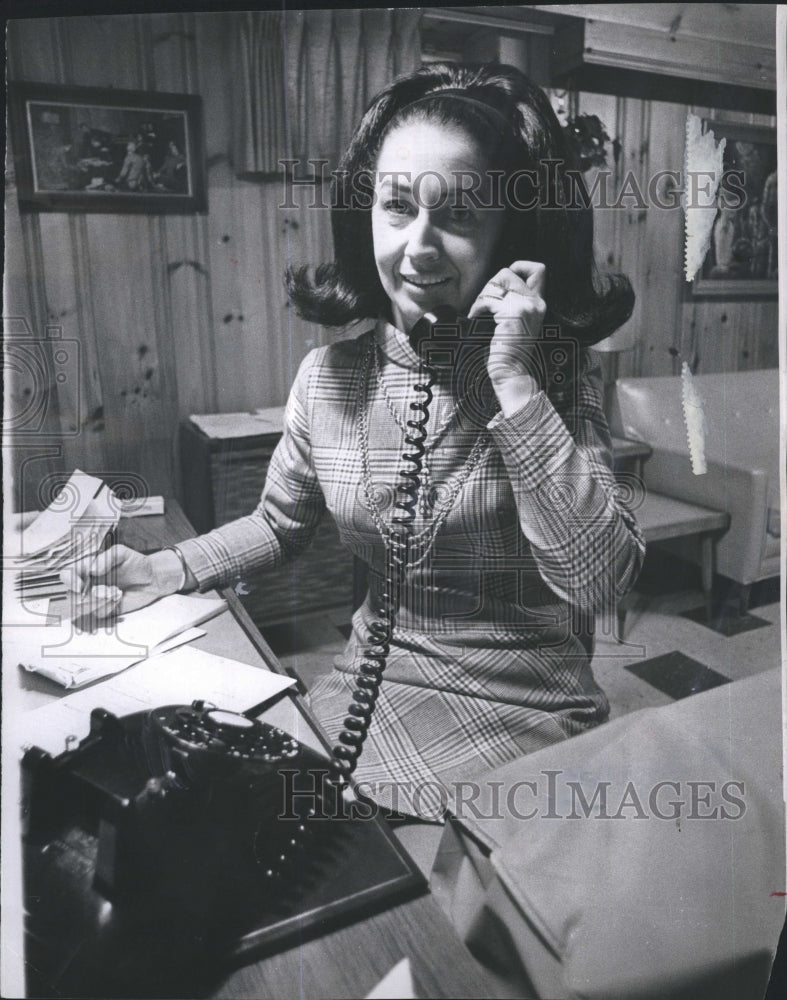 1970 Press Photo Mrs Frank Bucci - Historic Images