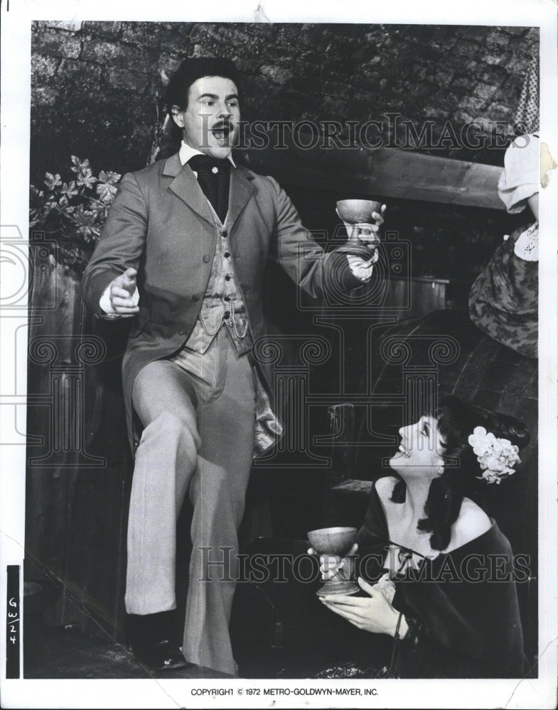 1972 Press Photo Actor Horst Buchholz Movie The Great Waltz - Historic Images