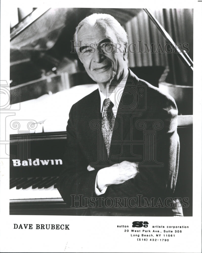 1997 Press Photo Dave Brubeck Musician - Historic Images