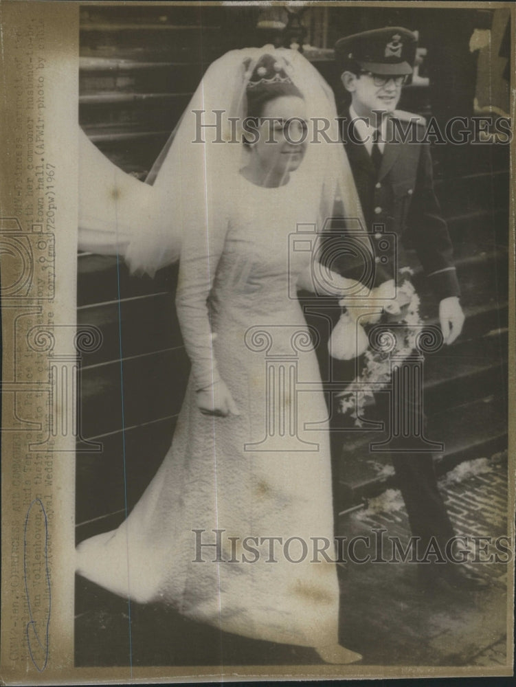 1967 Press Photo Pictar Van Vollenhoven Weds - Historic Images