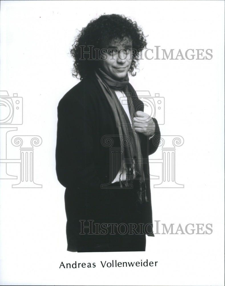 1992 Press Photo Andreas Vollenweider - Historic Images