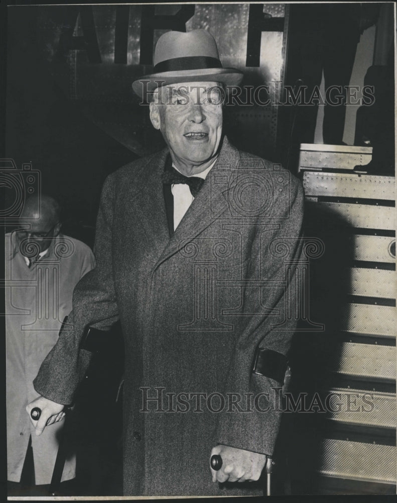 1960 Press Photo U.S. Politician Christian A. Herter - Historic Images