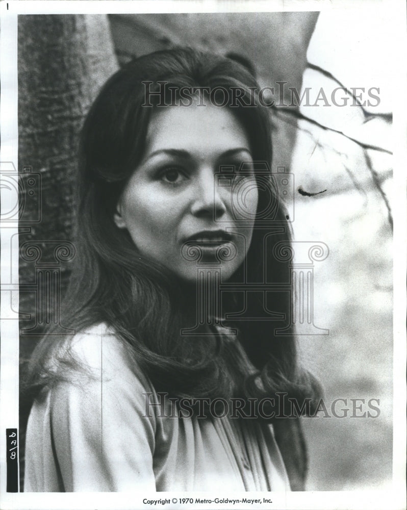 1970 Press Photo Actress Katherine Lee Scoll - Historic Images
