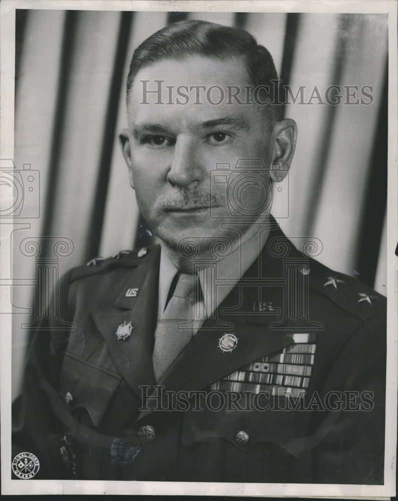 1948 Press Photo Army Transport Chief Major General Frank Keileman - Historic Images