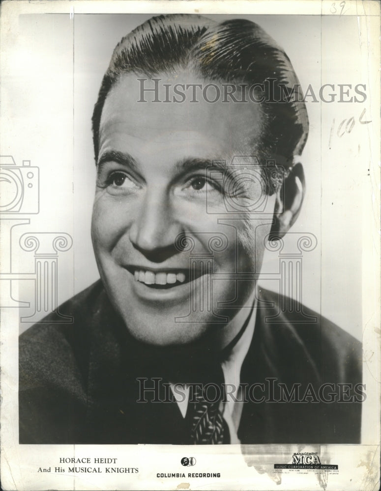 1940 Press Photo Horace Heidt - Historic Images