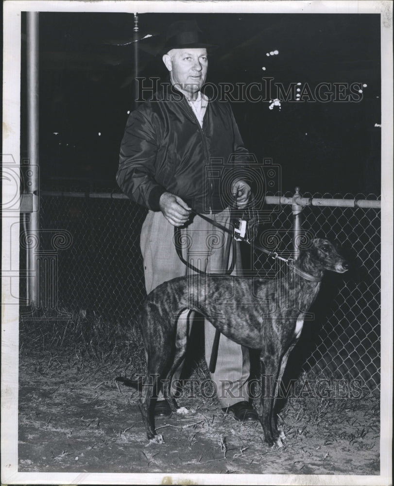 1961 Press Photo Howard Heaton, Kennel Owner - Historic Images