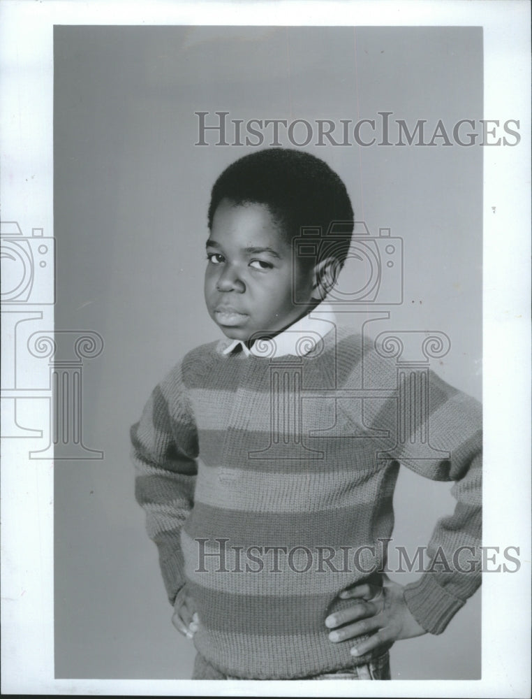 1985 Press Photo Gary Coleman American actor star in &#39;Diff&#39;rent stroke&quot;. - Historic Images