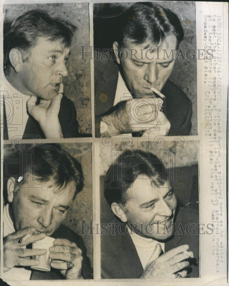 1964 Richard Burton in "Hamlet" - Historic Images