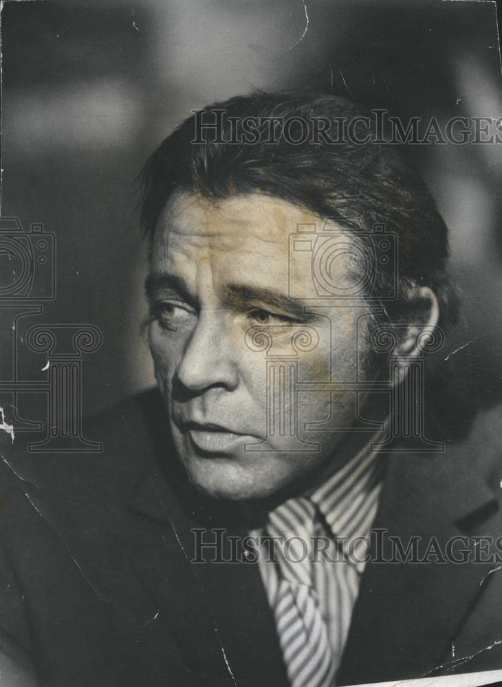 1973 Press Photo American Actor, Richard Burton - Historic Images