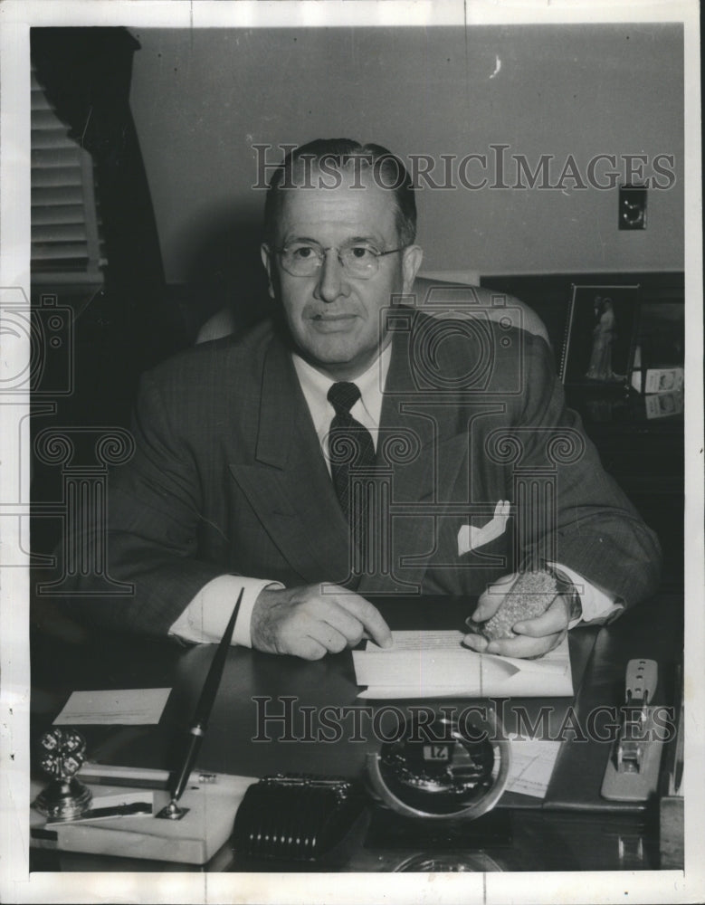 1954 Press Photo Senator Clinton Anderson of New Mexico - Historic Images