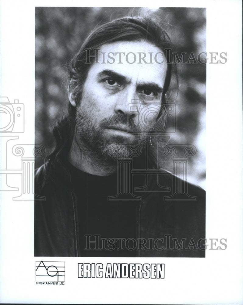 Press Photo AGF Entertainment Presents Singer Eric Anderson - Historic Images