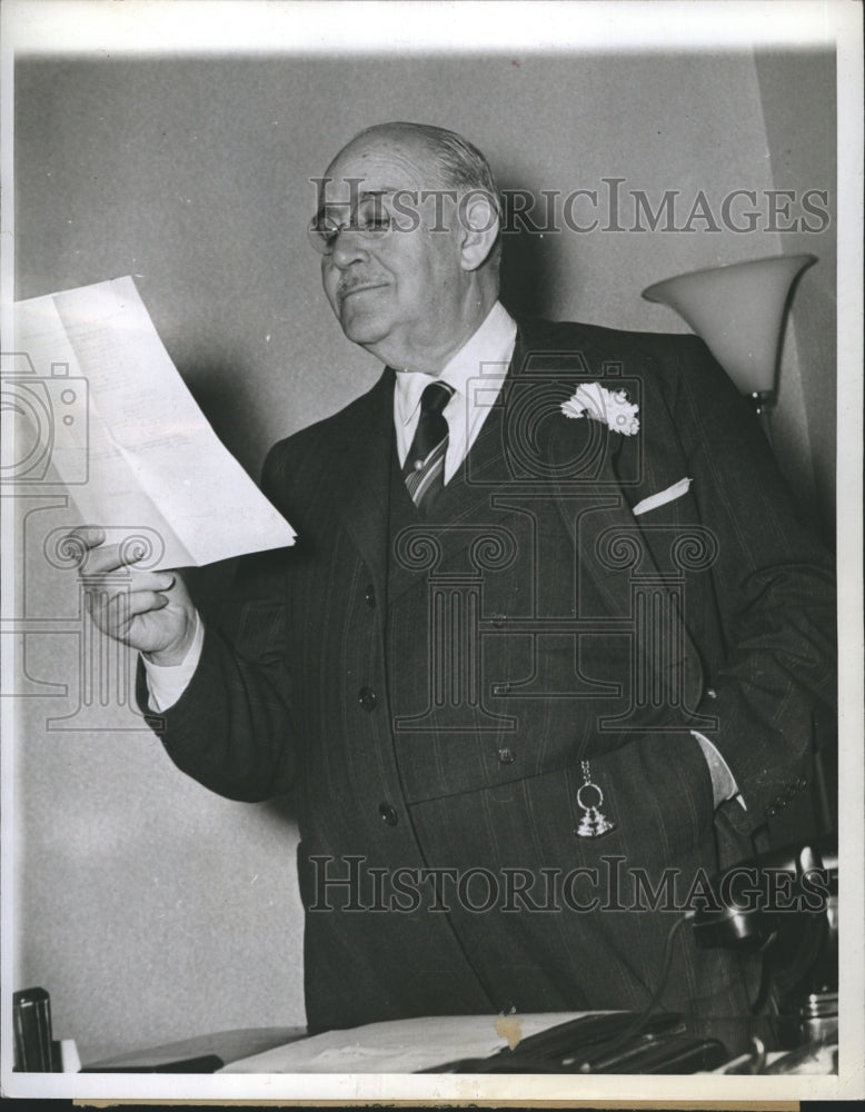 1942 Press Photo Argentina&#39;s Leader P Justo - Historic Images