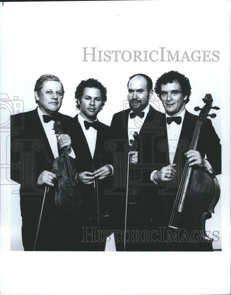 Press Photo Julliard String Quartet - Historic Images