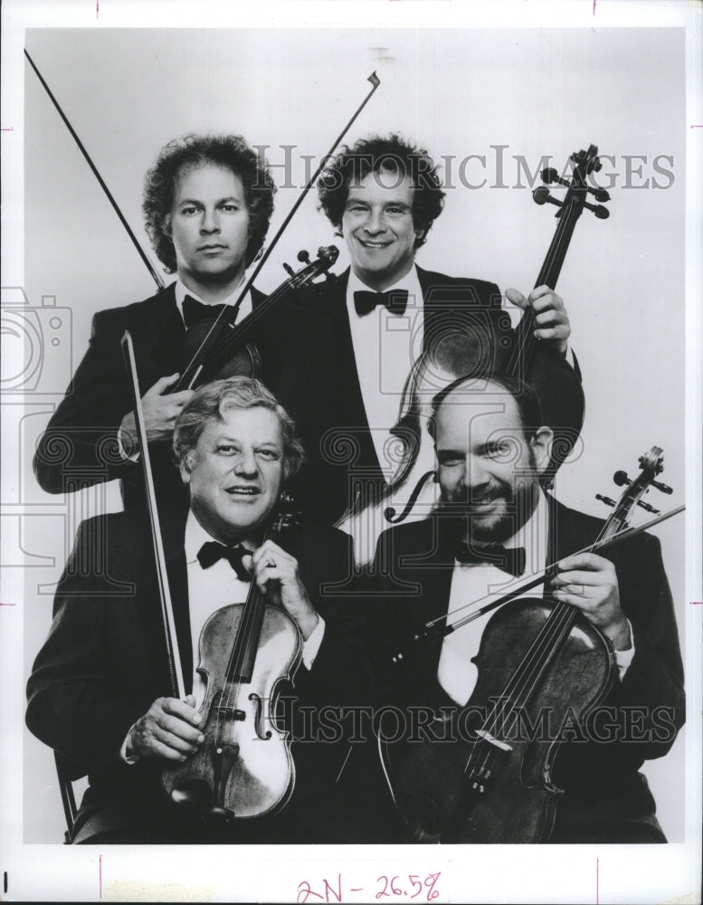 Press Photo Juilliard String Quartet - Historic Images