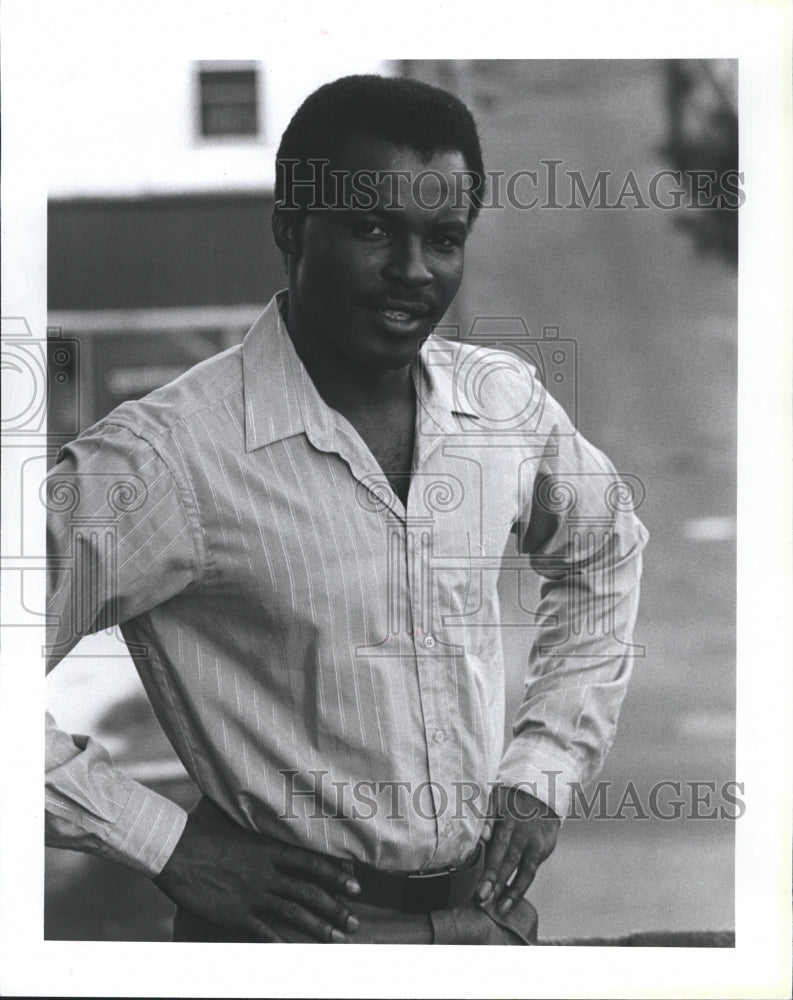 1988 Press Photo J.D. Lewis,actor - Historic Images