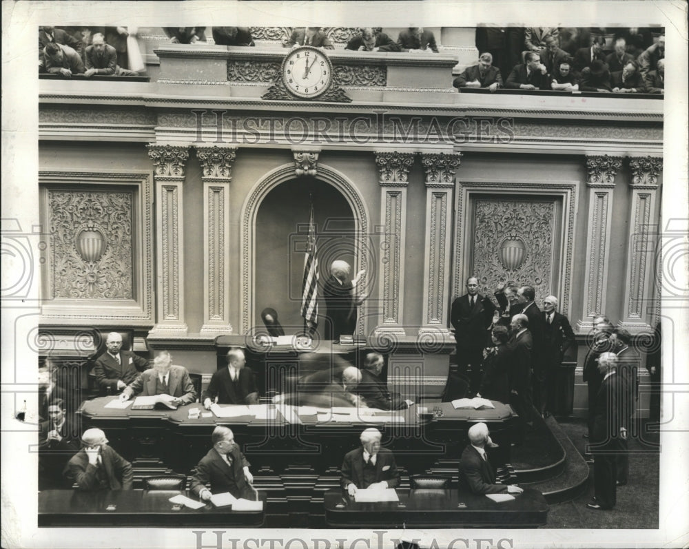 1939 Press Photo John Garner, Vice President in the Senate - Historic Images