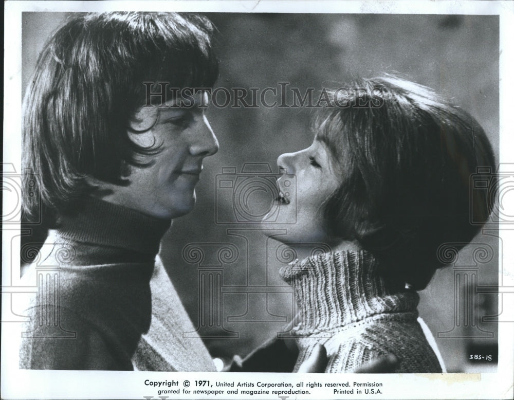 1971 Press Photo Sunday Bloody Sunday Stars Glenda Jackson &amp; Murray Head - Historic Images