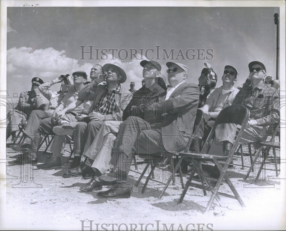 1957 Press Photo J. Snodgrass, W. Lillard, C. Kelley, J. Calvin, F. Perrone - Historic Images