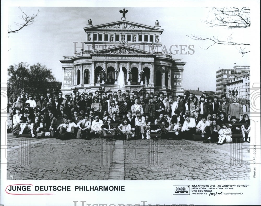 Press Photo Junge Deutsche Philharmonie German Youth Orchestra - Historic Images