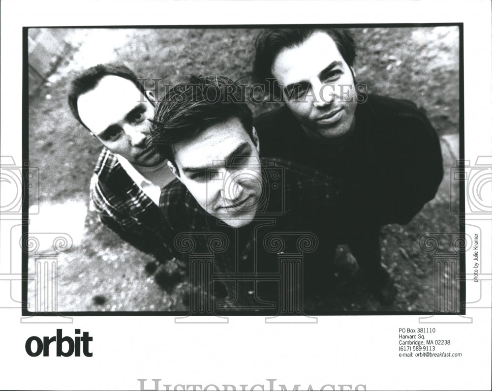 Press Photo Members Of Musical Group Orbit - Historic Images