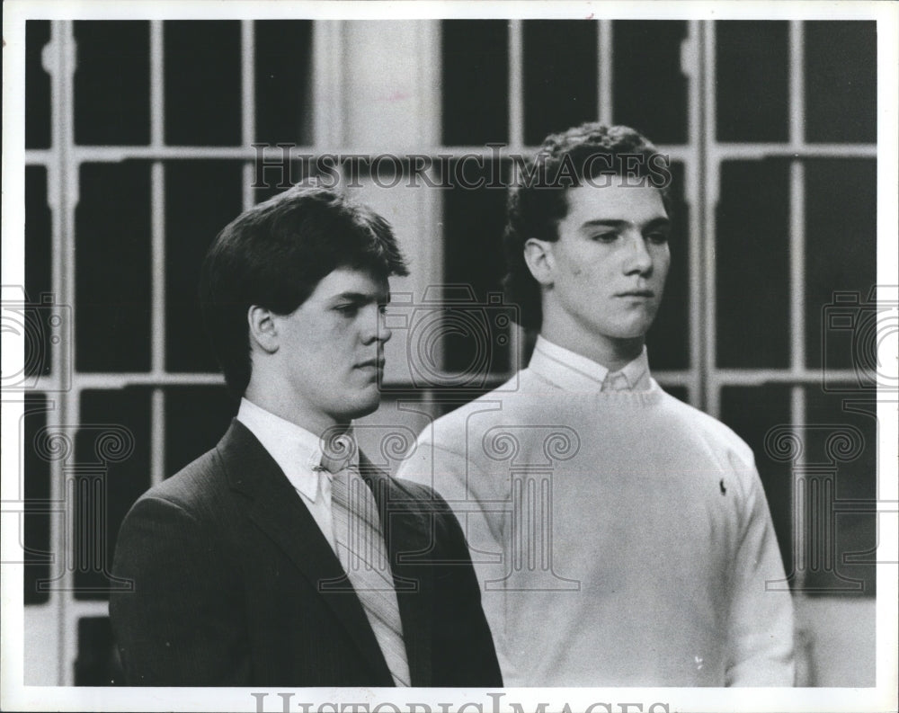 2002 Press Photo Scott O&#39;Leary &amp; Gary Garland,suspects in death of Boston man - Historic Images