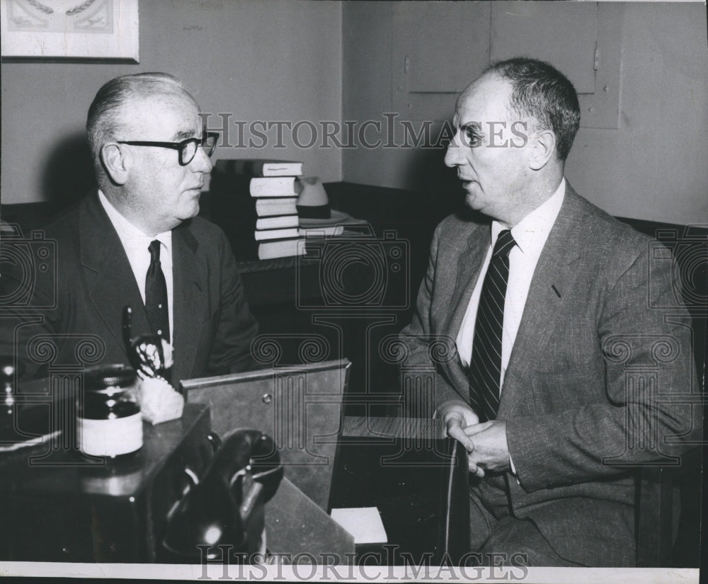 1956 Press Photo Joseph &quot;Specs&quot; O&#39;Keefe,Brinks robber - Historic Images