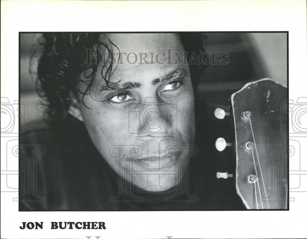 Press Photo Musician, Jon Butcher - Historic Images