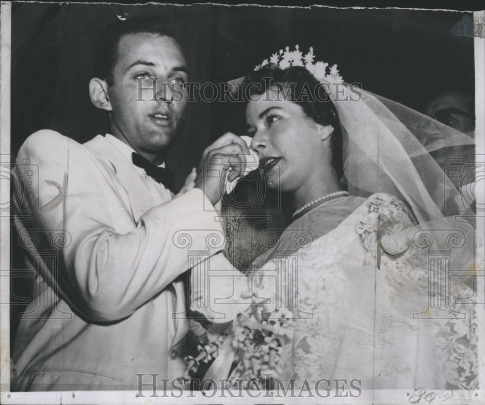 1954 Mr and Mrs Loring Buzzell - Historic Images