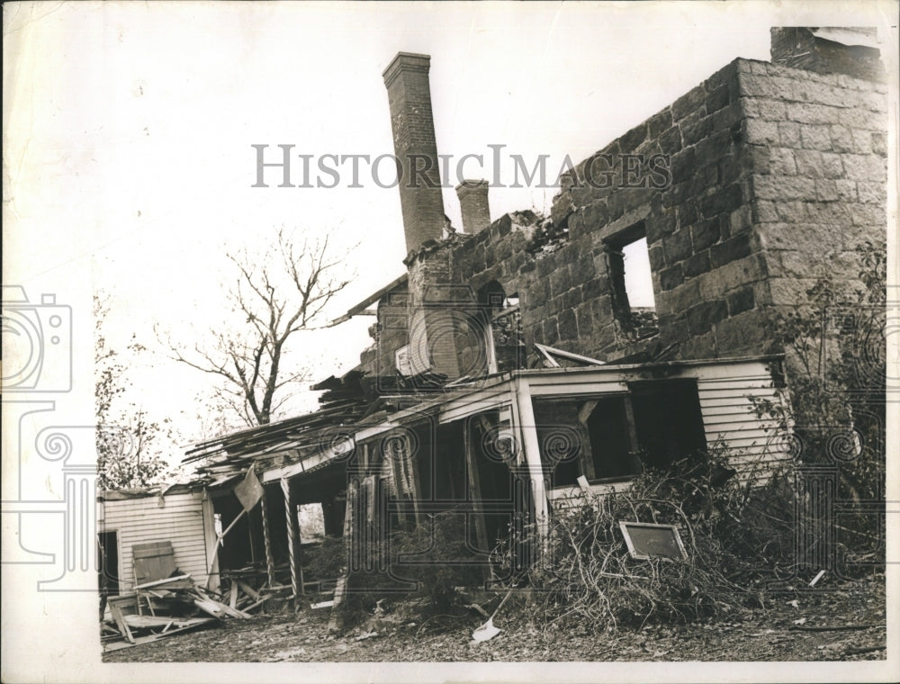 Press Photo A home owned by Huntington - Historic Images