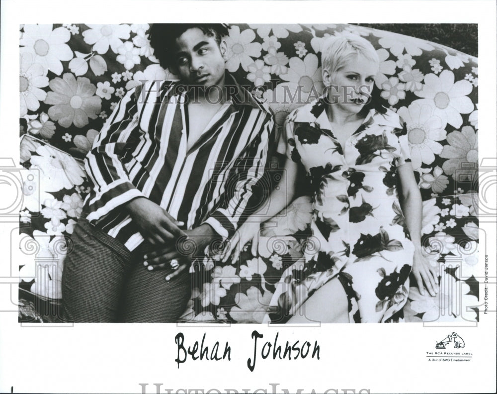 Press Photo Musician Behan Johnson on RCA Records - Historic Images