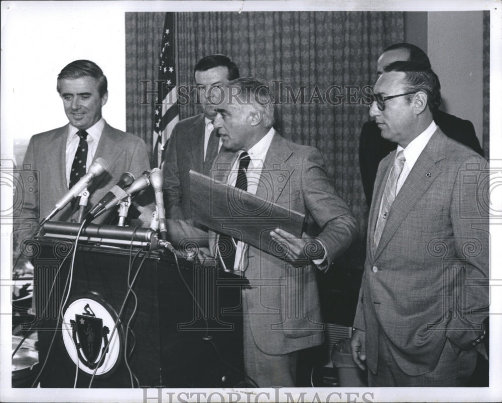 1981 Attorney General Belloti Press Conference - Historic Images