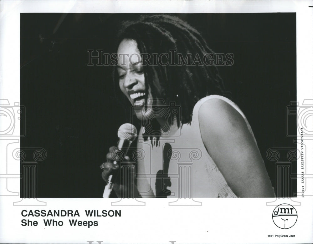 1998 Press Photo Cassandra Wilson - Historic Images