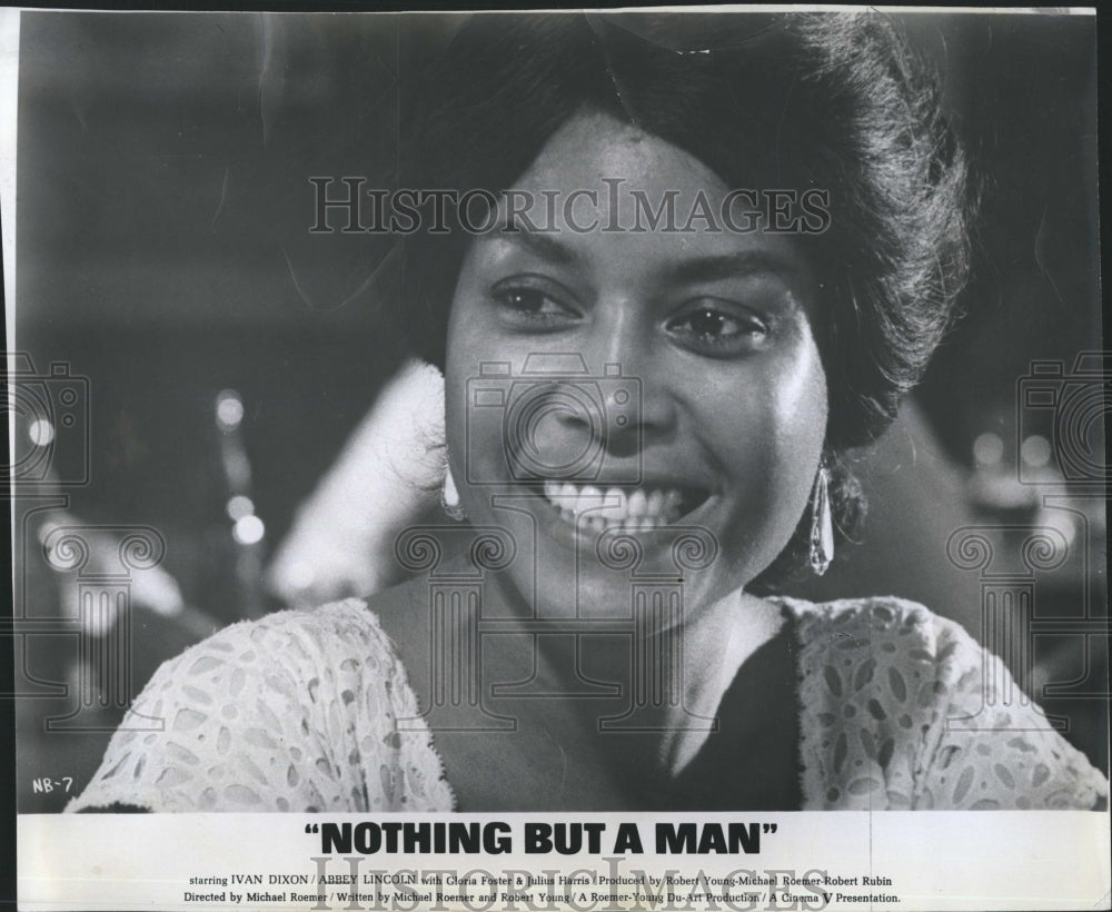 1965 Press Photo Abbey Lincoln In Nothing But A Man - Historic Images