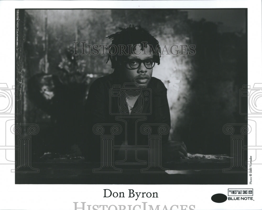 Press Photo Don Byron American composer and multi-instrumentalist. - Historic Images