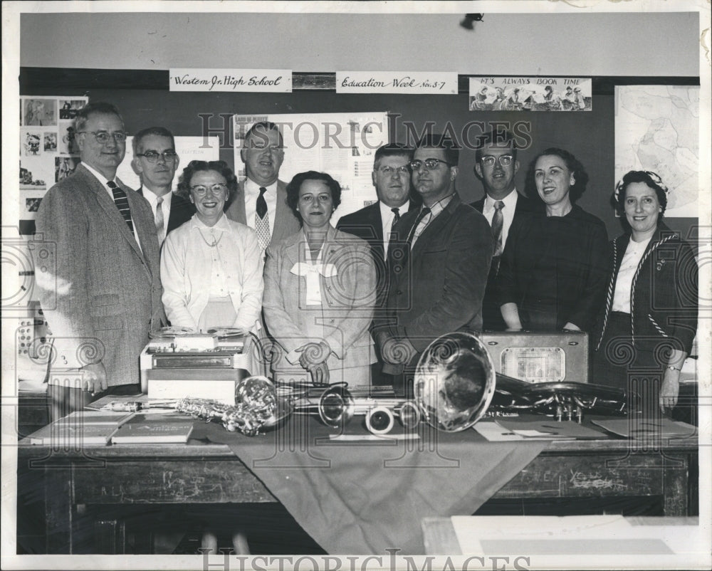 1960 Press Photo American Education Week - Historic Images