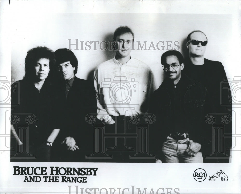 1990 Press Photo Bruce Hornsby and The Range RCA - Historic Images