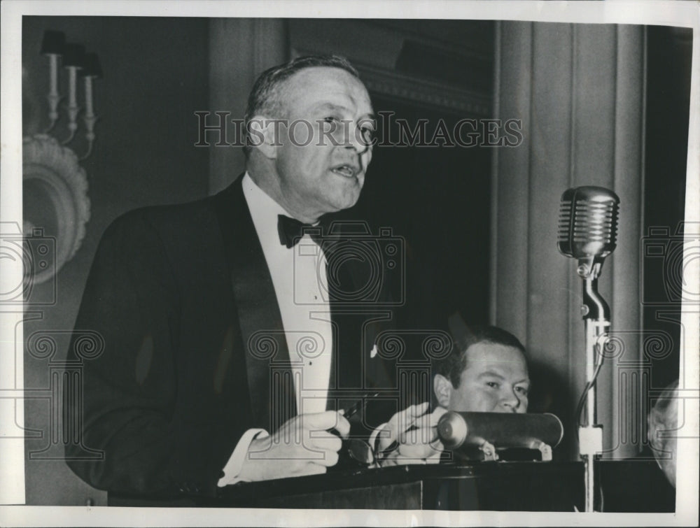 1954 Press Photo Senator William Jenner (R) Indiana - Historic Images