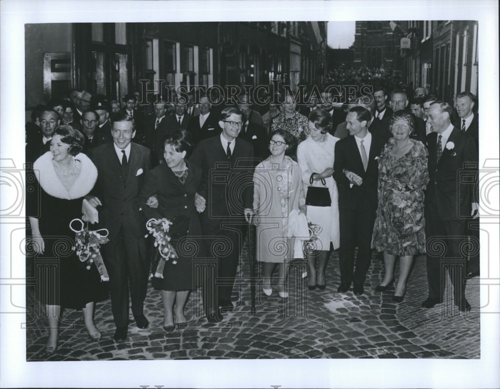 Press Photo Beatrix Princess of Netherlands Wedding Announcement By Royal Family - Historic Images