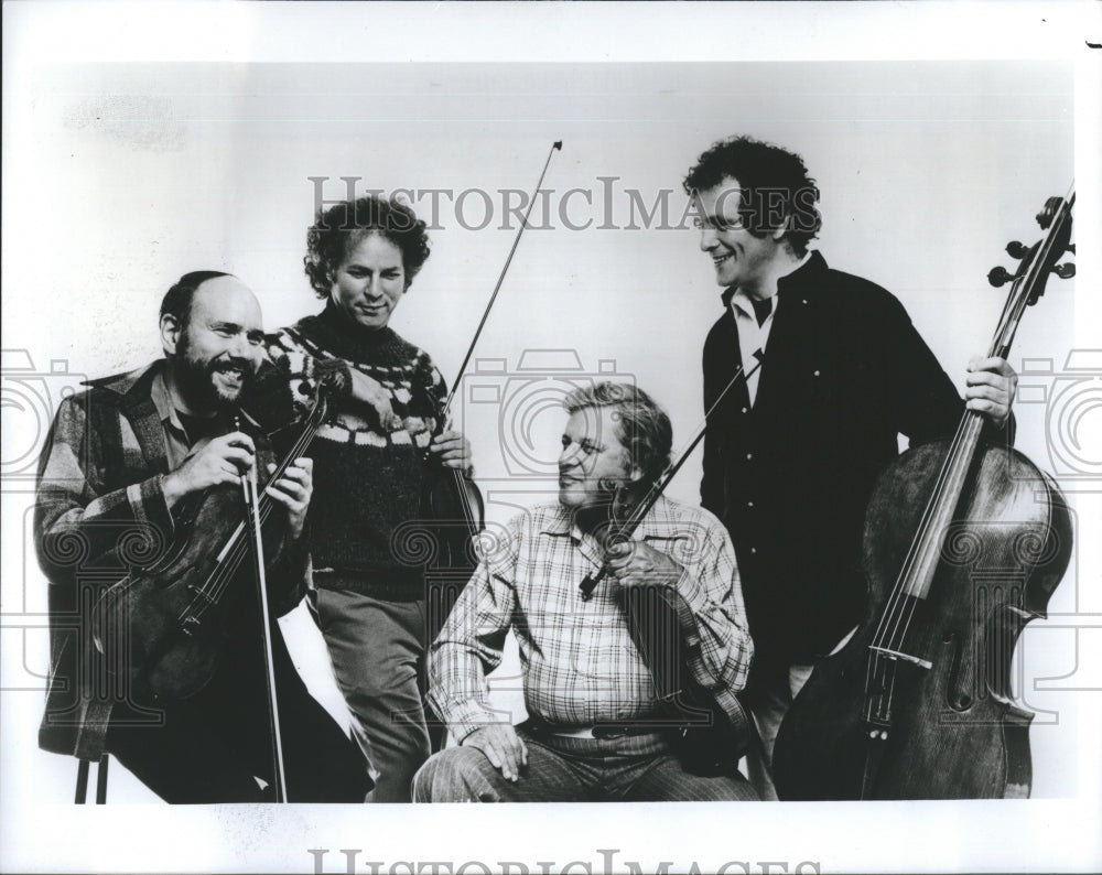 Press Photo The Julliard String Quartet of New England - Historic Images