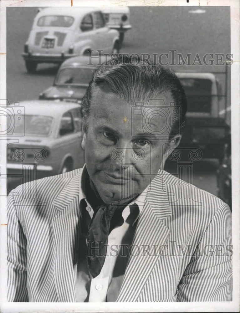 1970 Press Photo TV personality Jack Paar - Historic Images