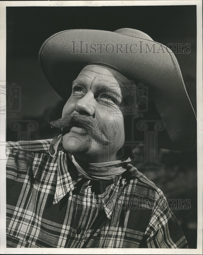 Press Photo Entertainer Tumbleweed Thomas - Historic Images