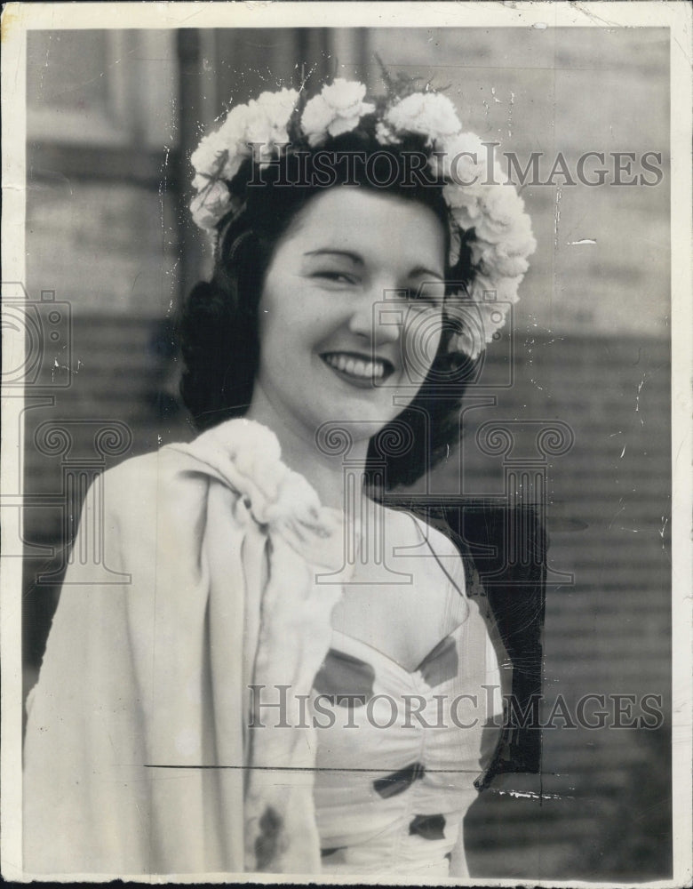 1943 Press Photo Peggy Eisenhower Niece of Gen Dwight Eisenhower - Historic Images