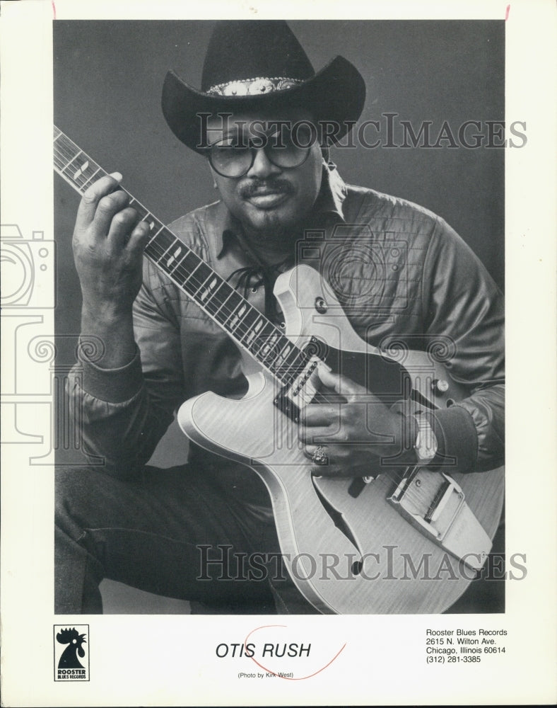 Press Photo Otis Rush - Historic Images